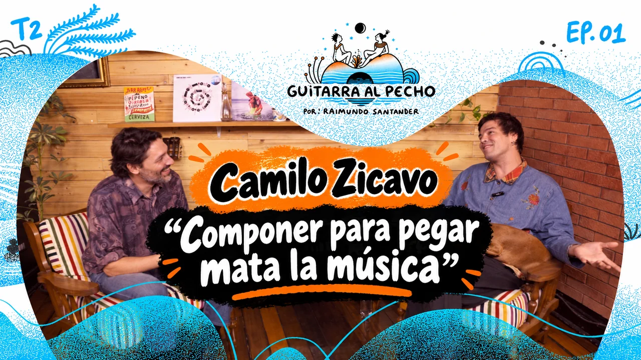 Portada del primer capítulo de la segunda temporada con Camilo Zicavo y Raimundo Santander